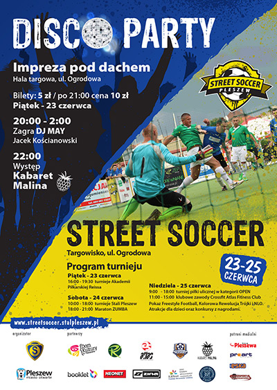 Street Soccer 2017 Plakat